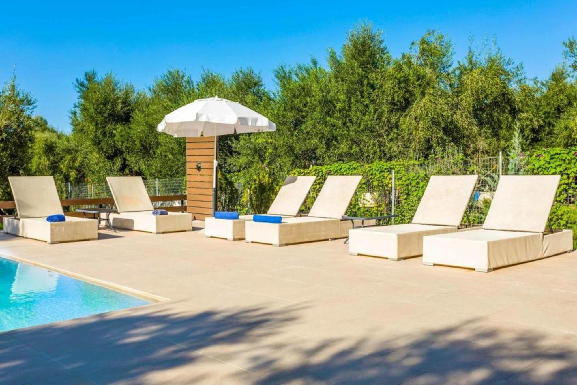 Astarte Villas - Petra Elia Private Villa With Pool Planos  Exterior photo